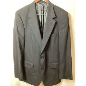 Kingsridge Dress Jacket “Tom Wade” Black White‎ Pinstripe